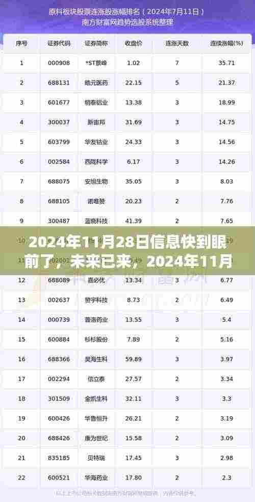 未来已至,全面评测2024年11月28日信息终端