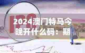 2024澳门特马今晚开什么码：期待更多惊喜和刺激的赛事活动