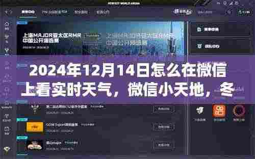 微信上共度温馨天气预报时光,如何查看实时天气与小天地分享冬日暖阳?