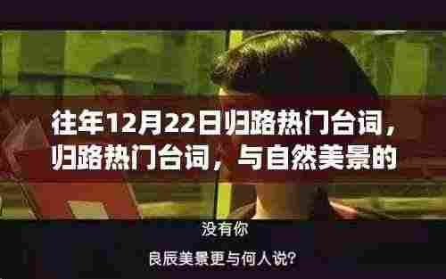 往年12月22日归路热门台词，与自然美景邂逅，寻觅内心的宁静与平和之路