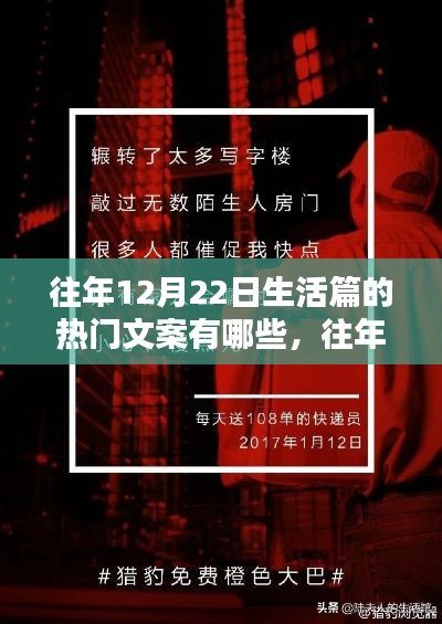 往年12月22日生活篇热门文案回顾,启示与生活感悟分享