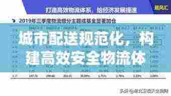 城市配送规范化，构建高效安全物流体系