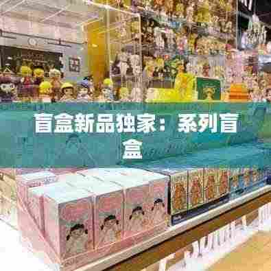 盲盒新品独家:系列盲盒