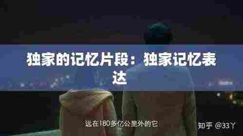 独家的记忆片段:独家记忆表达