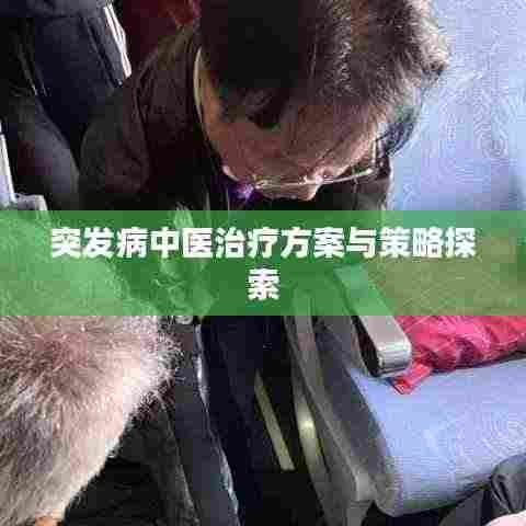 突发病中医治疗方案与策略探索