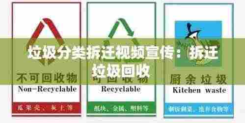 垃圾分类拆迁视频宣传：拆迁垃圾回收 