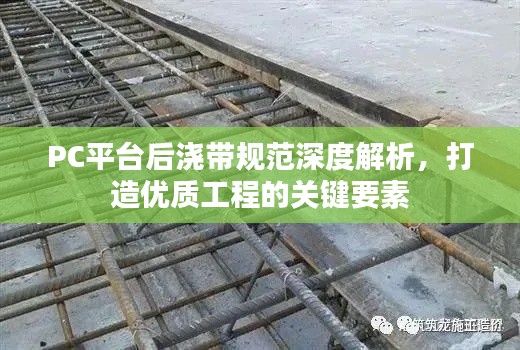 PC平台后浇带规范深度解析,打造优质工程的关键要素