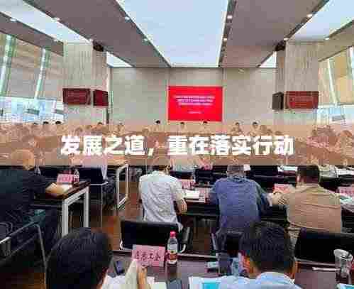 发展之道，重在落实行动