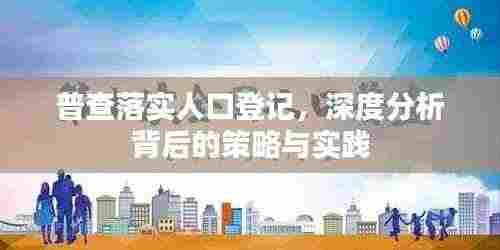普查落实人口登记，深度分析背后的策略与实践